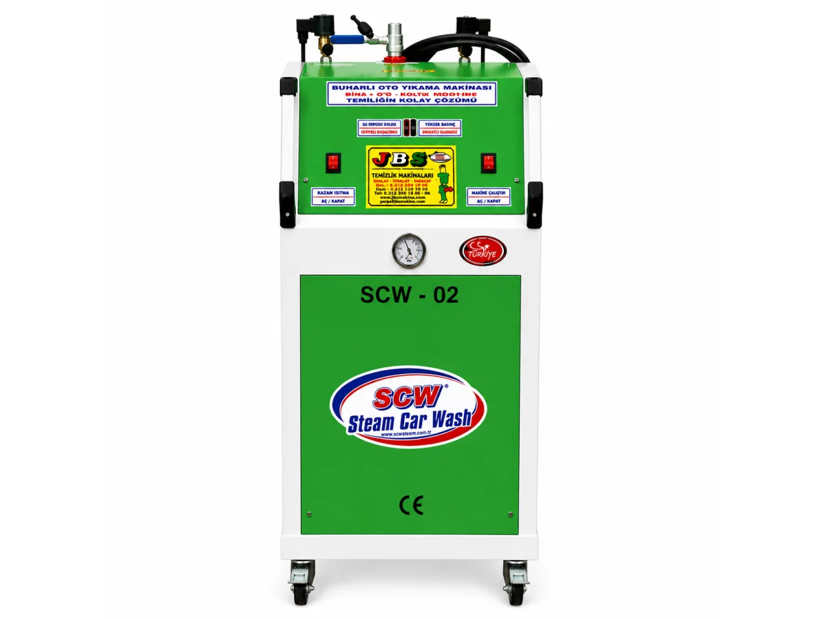 Buharlı yıkama makinesi Scw 02